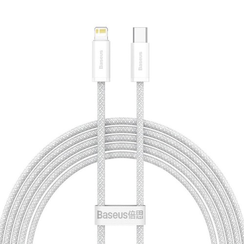 BASEUS USB-C to Lightning iphone medžiaginis laidas (2m)