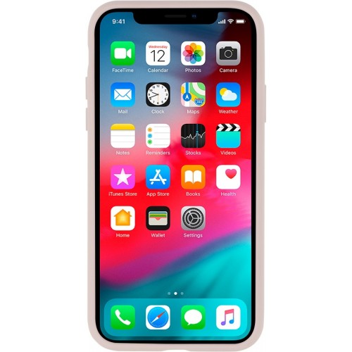 Dėklas iPhone 14 Pro "Mercury Silicone" (rožinio smėlio)