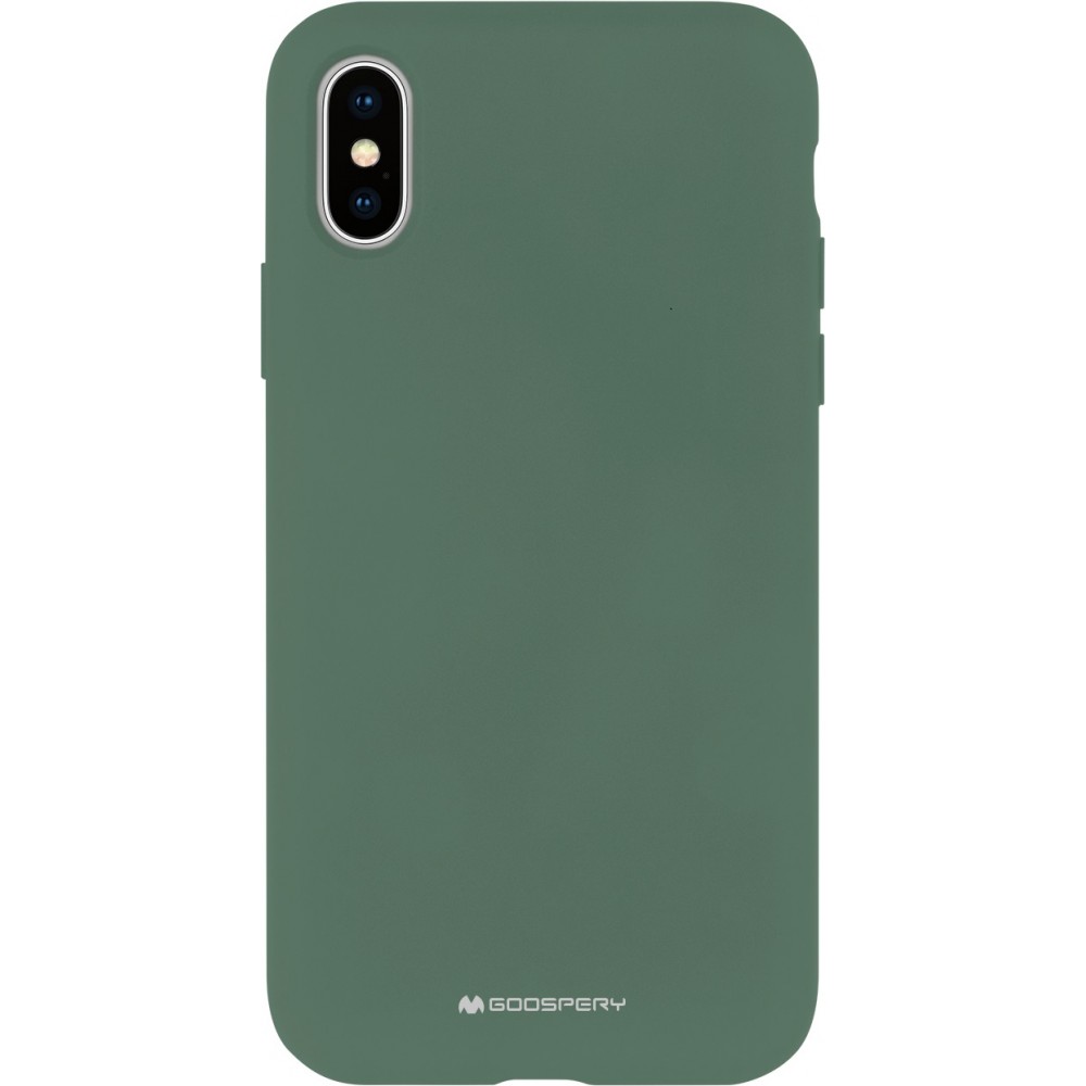 Dėklas iPhone 14 Plus "Mercury Silicone" (žalias)