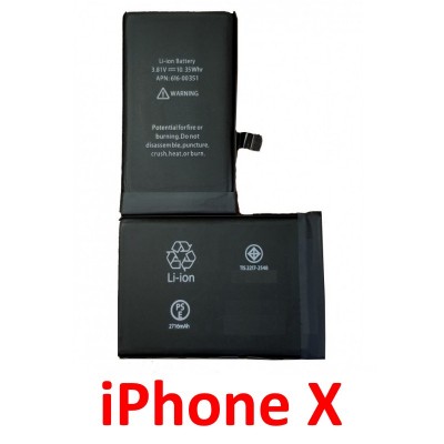 iPhone X baterija 2716 mAh (OEM)