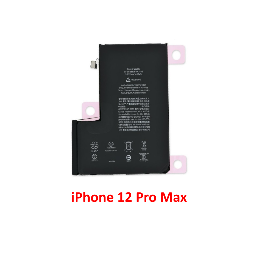 iPhone 12 Pro Max baterija 3687 mAh (OEM)