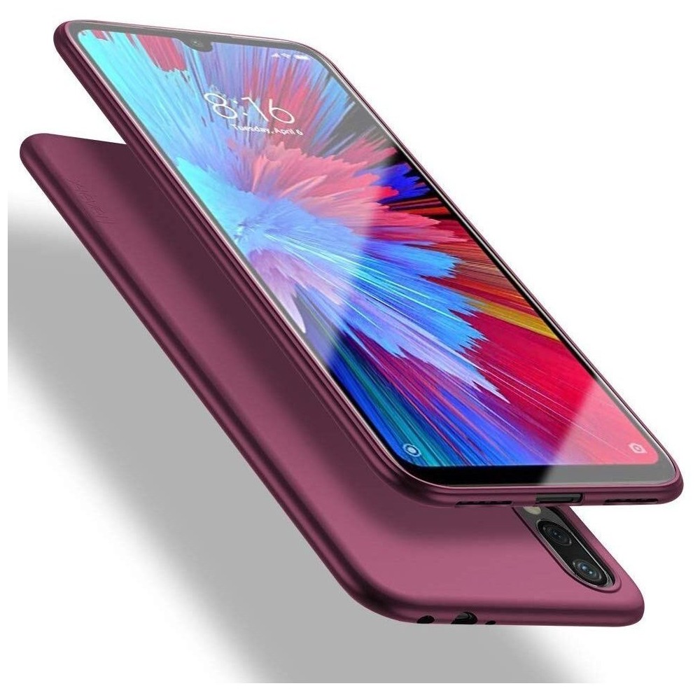 Xiaomi Redmi Note 11T Pro dėklas X-Level Guardian tamsiai raudonas
